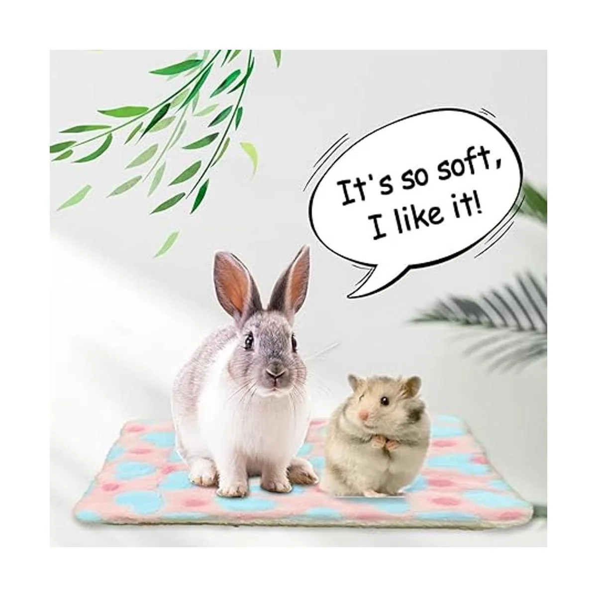 EAEDMY 4 piezas de conejillo de indias cómodas_5