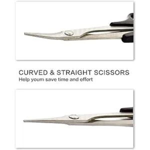 VICRAZZE RC Body Reamer Tijeras curvas y tijeras rectas_5