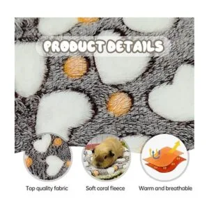 EAEDMY 4 piezas de conejillo de indias cómodas_4