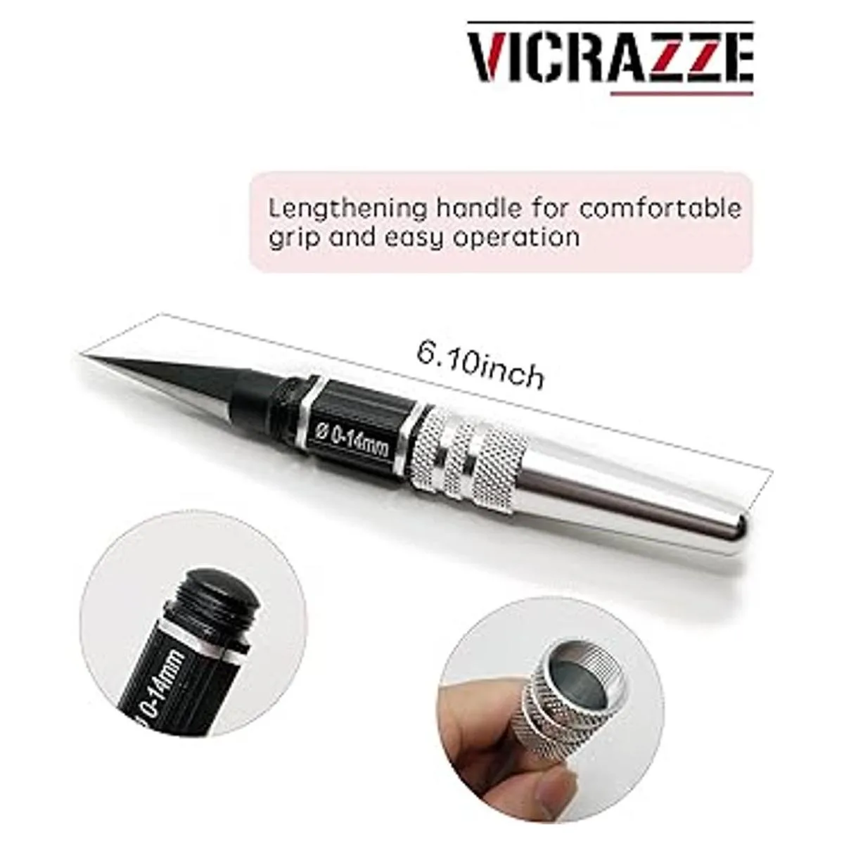 VICRAZZE RC Body Reamer Tijeras curvas y tijeras rectas_4