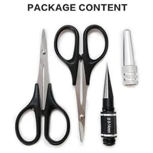 VICRAZZE RC Body Reamer Tijeras curvas y tijeras rectas_7