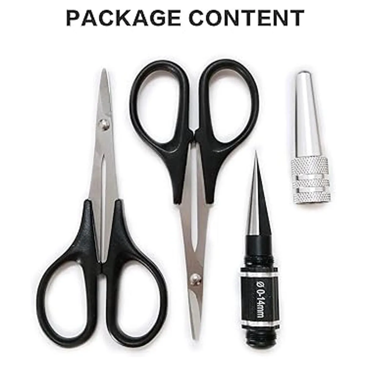 VICRAZZE RC Body Reamer Tijeras curvas y tijeras rectas_7