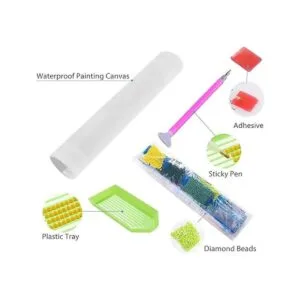 vodwml Kit de pintura de diamantes 5D para manualidades_7