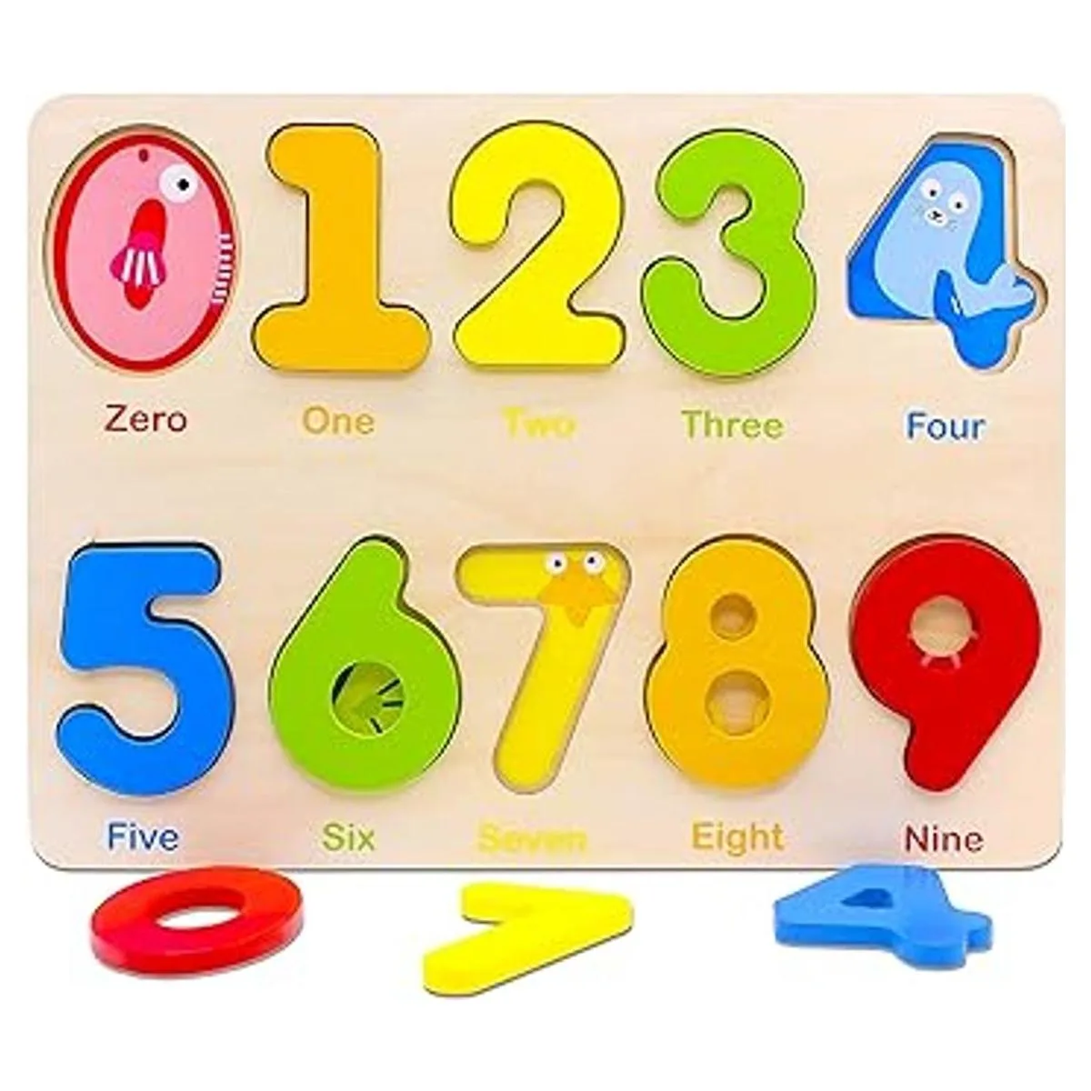 Aile Rompecabezas de madera con números de aprendizaje_2