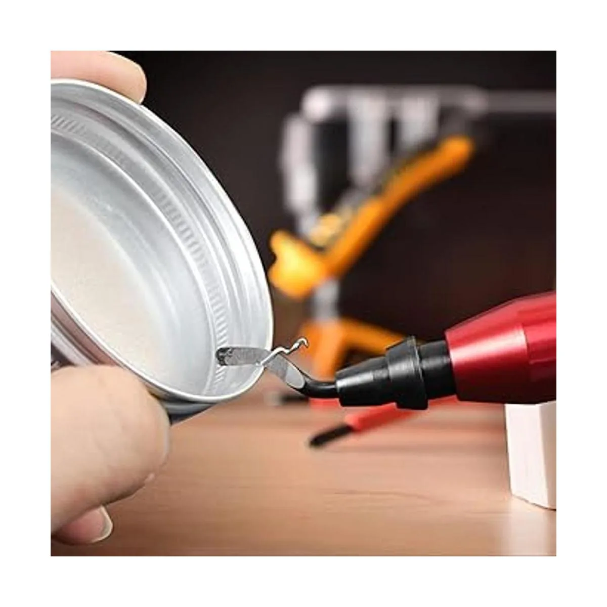 Herramienta de desbarbado con 11 cuchillas rotativas de_2