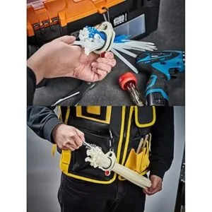 DMTT Juego de 2 soportes organizadores de corbata con_3