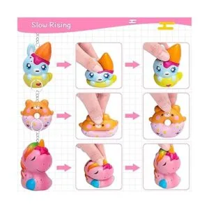 POKONBOY Paquete de 30 juguetes esponjosos Kawaii_4