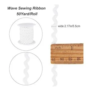 GORGECRAFT Rick Rack de 50 yardas cinta de costura_2