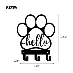 Soporte para correa de perro para pared soporte de pared_5