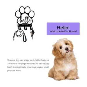 Soporte para correa de perro para pared soporte de pared_2