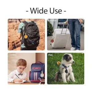 URIZZD Llavero Air Tag para Apple Airtags paquete de 2_6