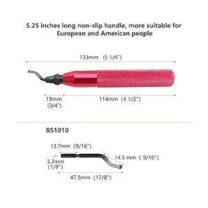 Herramienta de desbarbado con 11 cuchillas rotativas de_4