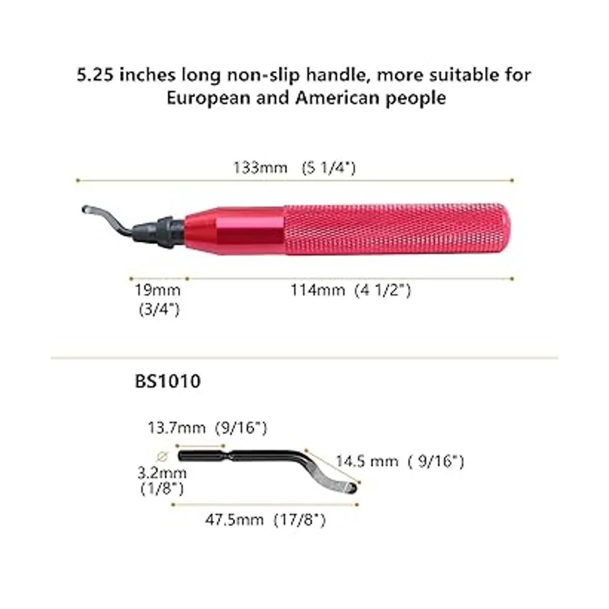 Herramienta de desbarbado con 11 cuchillas rotativas de_4