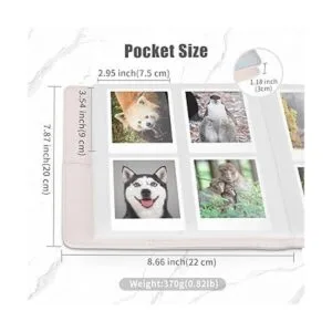 Phetium lbum de fotos de 256 bolsillos para cámara_4