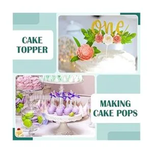 Vicenpal 120 varillas de acrílico transparente de 12_5