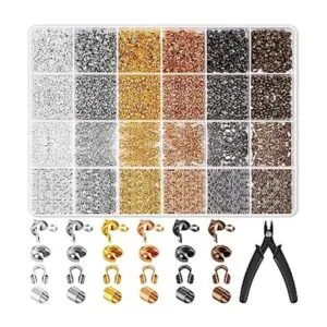 2220 cuentas engarzadas para hacer joyas cubiertas de_1