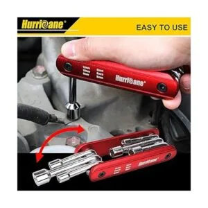 HURRICANE Juego de destornilladores de tuercas plegables 6_5