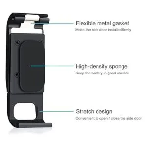 YALLSAME Cubierta de batería de aluminio para puerta_6