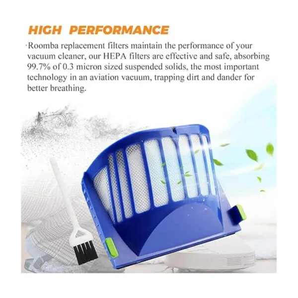 Blutoget Paquete de 10 filtros Roomba Aero Vac_3