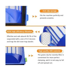 Blutoget Paquete de 10 filtros Roomba Aero Vac_2