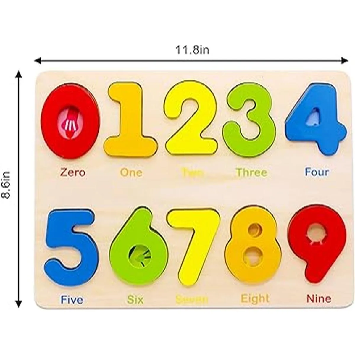 Aile Rompecabezas de madera con números de aprendizaje_3