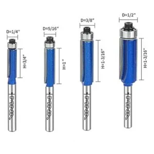 MNA Juego de 4 puntas de corte a ras de rodamientos_2