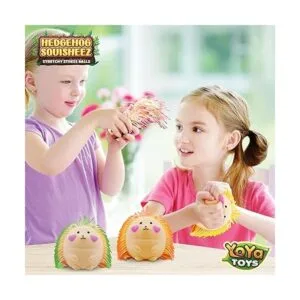 YoYa Toys Hedgehog Squisheez Juego de 4 bonitas bolas de_6