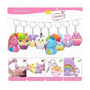 POKONBOY Paquete de 30 juguetes esponjosos Kawaii_5