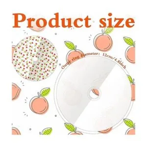 Yiphates 55 unidades de CD transparentes para pintar_2