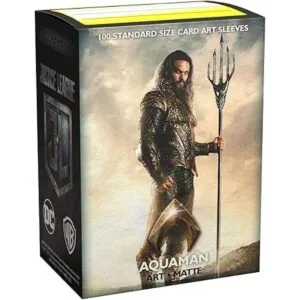 WB100 Matte Art Liga de la Justicia Aquaman_3