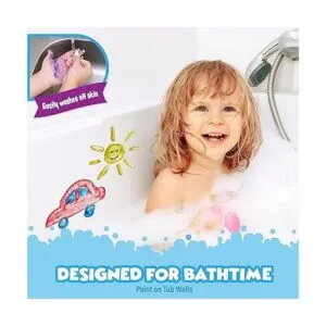 Tub Works Jabón de pintura para dedos de bañera colores_4