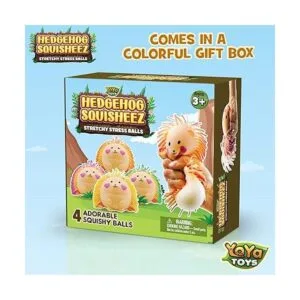 YoYa Toys Hedgehog Squisheez Juego de 4 bonitas bolas de_7