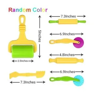 Oun Nana Juego de herramientas de masa de juego de 36_2