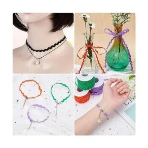 GORGECRAFT Rick Rack de 50 yardas cinta de costura_7