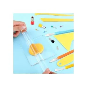 Juego de 57 herramientas de arcilla para bricolaje_6