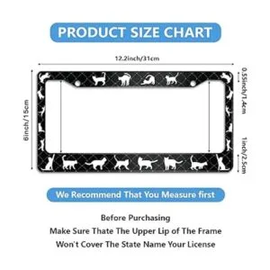 Marco de matrícula para gatos marcos de matrícula de_2