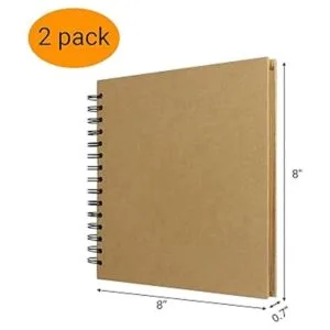 suituts Paquete de 2 álbumes de recortes de 8 x 8_2