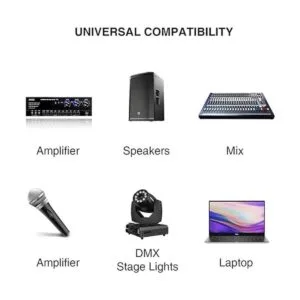 DISINO Cable de micrófono USB XLR hembra a USB cable_3