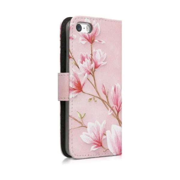 kwmobile Funda con tapa para Apple iPhone SE 1.Gen_3