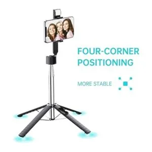 Ambertronix Trípode para selfie Stick de 40 pulgadas luz_2