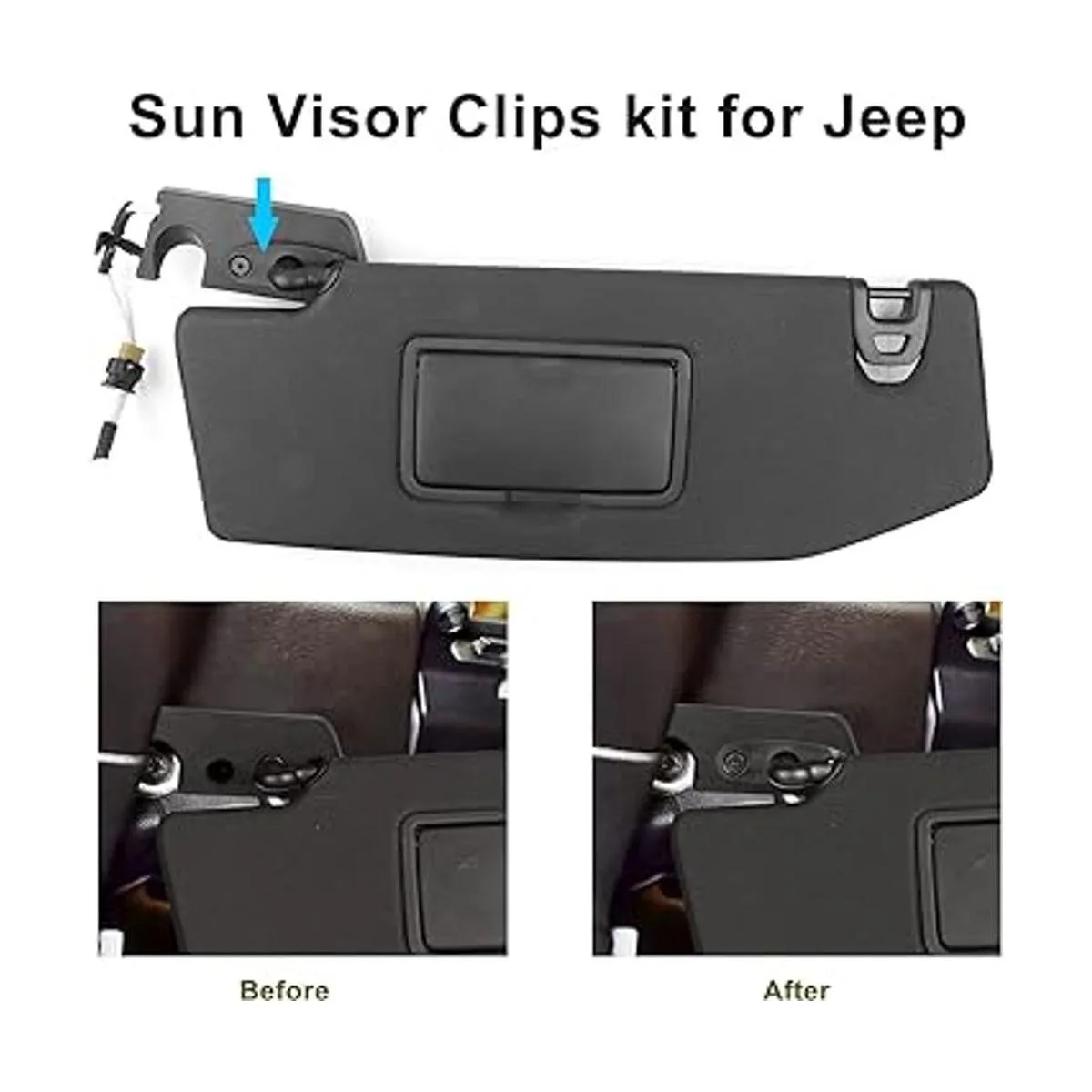 Kaishengyuan Kit de reparación de visera solar resistente_6