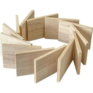 36 recortes de madera uniformes para manualidades forma_3