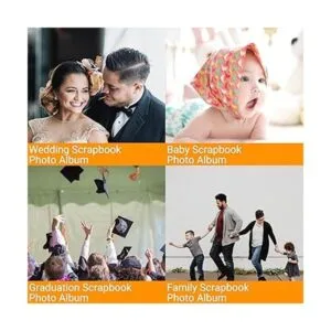 suituts Paquete de 2 álbumes de recortes de 8 x 8_5