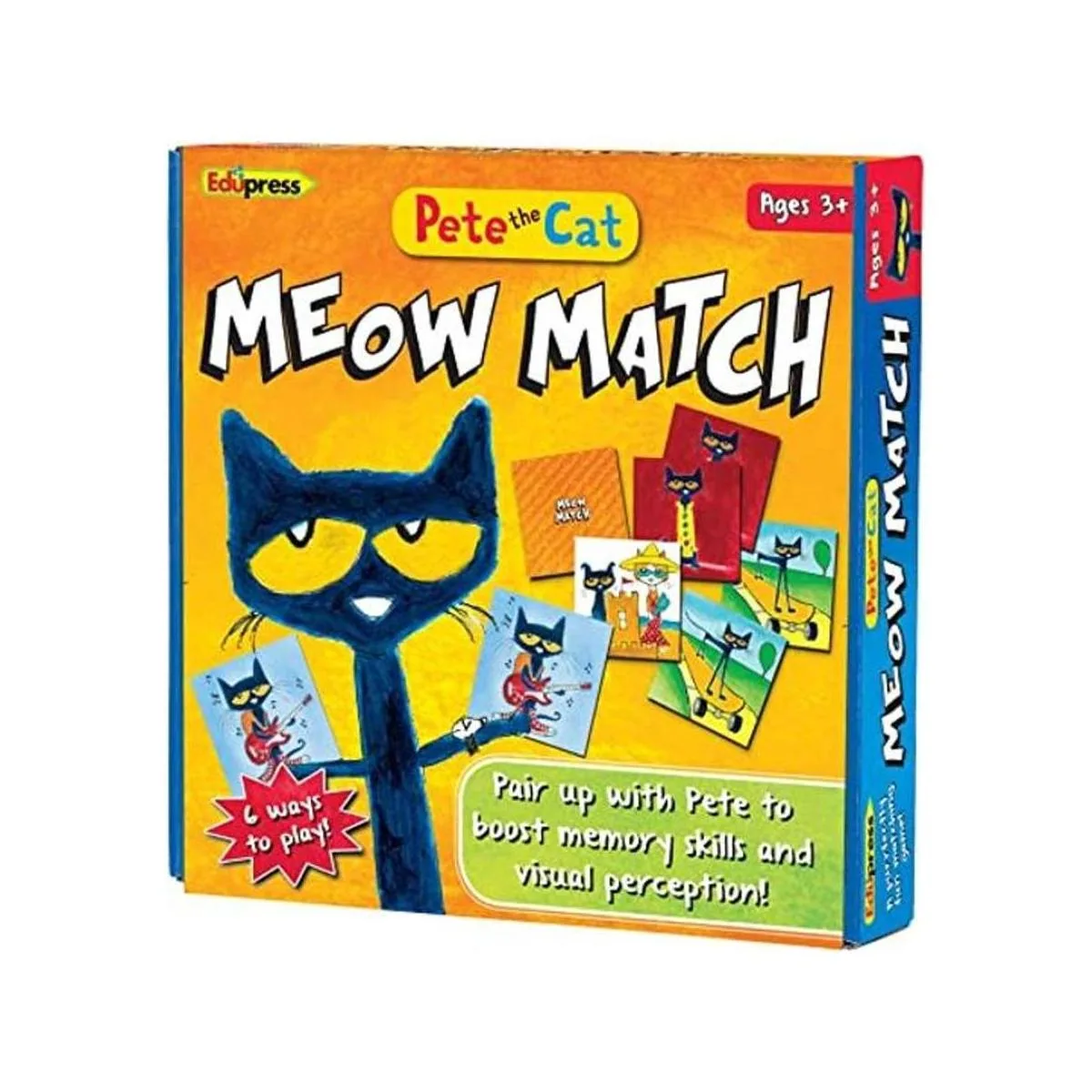 Edupress Pete the Cat Meow Match Game 62075_1
