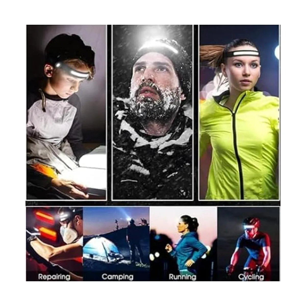 Britebeam Hradlamp lámpara LED recargable paquete de 2_6