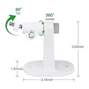 Paquete de 2 soportes de pared ajustables para Eufy_3