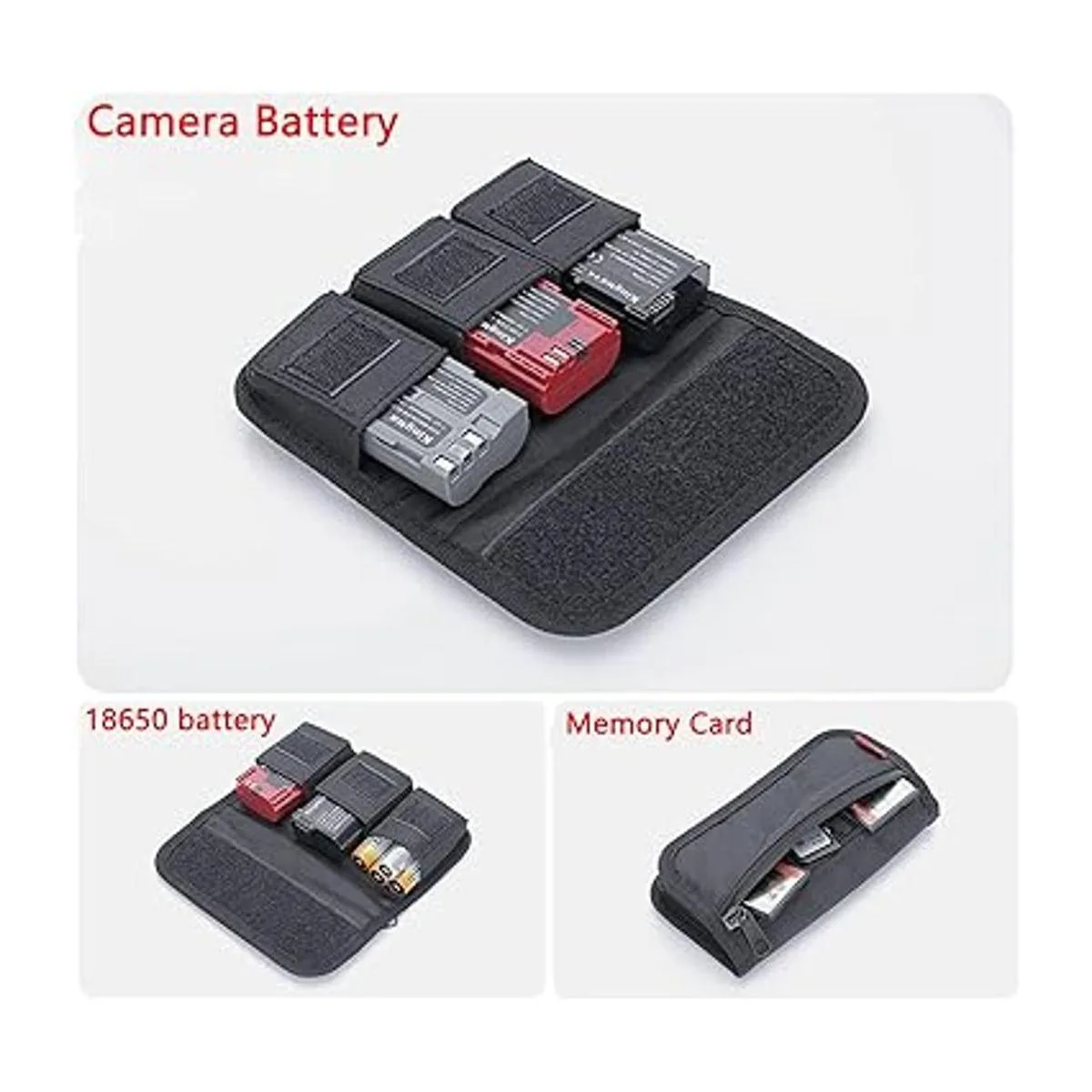 King Ma Pequeña bolsa de batería para cámara réflex_2