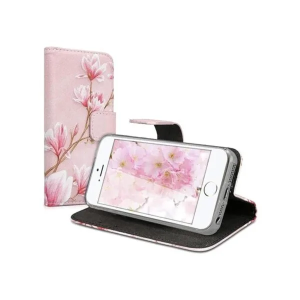 kwmobile Funda con tapa para Apple iPhone SE 1.Gen_5