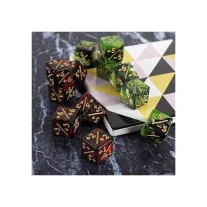 48 piezas de contadores de dados tokens de estadísticas de_7