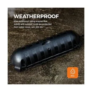 WELKIN Paquete de 1 funda para cable de extensión para_4